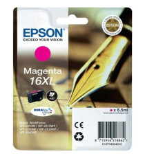 ORIGINALE EPSON T1632XL CIANO PER EPSON WF2010W 2510WF 2520NF 2530WF C13T16324012 16XL CAPACITA' 6,5ML