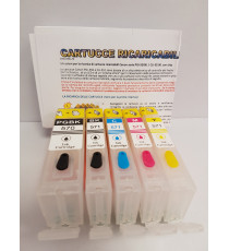CARTUCCE VUOTE PGI570 CLI-571 RICARICABILI CON CHIP AUTORESETTANTE PER CANON PIXMA MG5700 MG6800 MG7700 570BKXL, 571BK-C-M-Y CARTUCCE VUOTE PGI570 CLI-571 RICARICABILI CON CHIP AUTORESETTANTE PER CANON PIXMA MG5700 MG6800 MG7700 570BKXL, 571BK-C-M-Y