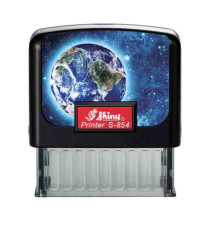 TIMBRO New Printer Line 58x22mm-6righe 854 NERO TERRA Shiny TIMBRO New Printer Line 58x22mm-6righe 854 NERO TERRA Shiny