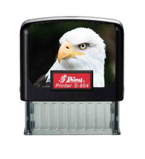 TIMBRO New Printer Line 58x22mm-6righe 854 NERO AQUILA Shiny TIMBRO New Printer Line 58x22mm-6righe 854 NERO AQUILA Shiny