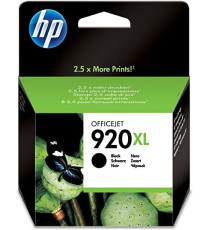 ORIGINALE HP 920XL NERA CD975AE PER HP 6000 6500AIO 6500WIFI 6500A 7000 7500A CD975AE 920BK CAPACITA 49ML 1200 PAGINE