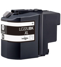 CARTUCCIA LC-22EBK NERA COMPATIBILE PER BROTHER MFC-J5920DW LC22E 50ML 2.400 PAGINE CARTUCCIA LC-22EBK NERA COMPATIBILE PER BROTHER MFC-J5920DW LC22E 50ML 2.400 PAGINE