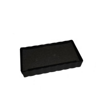 CUSCINETTO E/10 NERO TAMPONE DI RICAMBIO PER TIMBRO COLOP 10 MISURA 10X27MM CUSCINETTO E/10 NERO TAMPONE DI RICAMBIO PER TIMBRO COLOP 10 MISURA 10X27MM