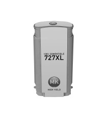 CARTUCCIA HP 727 B3P23A PHOTO BLACK COMPATIBILE PER HP Designjet T1500,T2500,T920 727 CAPACITA' 130ML CARTUCCIA HP 727 B3P23A PHOTO BLACK COMPATIBILE PER HP Designjet T1500,T2500,T920 727 CAPACITA' 130ML
