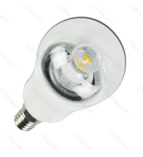 LAMPADINA LED 5,5W 480 LUMEN - 6500K LUCE BIANCA FREDDA ATTACCO E27 - G45JX 180º MISURA 45X83mm - AC220-24 CRI80 LAMPADINA LED 5,5W 480 LUMEN - 6500K LUCE BIANCA FREDDA ATTACCO E27 - G45JX 180º MISURA 45X83mm - AC220-24 CRI80