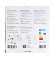 FARO LED SLIM CON SENSORE IP65 10W - 900 LUMEN - 4000K LUCE NATURALE - ANGOLO FASCIO 120º MISURA L115*W158.3*H52mm CRI:≥70Ra FARO LED SLIM CON SENSORE IP65 10W - 900 LUMEN - 4000K LUCE NATURALE - ANGOLO FASCIO 120º MISURA L115*W158.3*H52mm CRI:≥70Ra