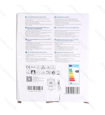 FARO LED SLIM CON SENSORE IP65 10W - 900 LUMEN - 6400K LUCE FREDDA - ANGOLO FASCIO 120º MISURA L115*W158.3*H52mm CRI:≥70Ra FARO LED SLIM CON SENSORE IP65 10W - 900 LUMEN - 6400K LUCE FREDDA - ANGOLO FASCIO 120º MISURA L115*W158.3*H52mm CRI:≥70Ra