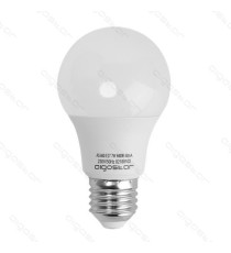 LAMPADINA LED A5 A60 7W ATTACCO E27 - 560 LUMEN - 3000K LUCE CALDA - GRANDE ANGOLO 280 GRADI MISURA D60*H110mm CRI80Ra