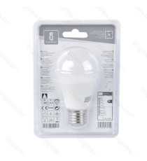 LAMPADINA LED A5 A60 7W ATTACCO E27 - 560 LUMEN - 3000K LUCE CALDA - GRANDE ANGOLO 280 GRADI MISURA D60*H110mm CRI80Ra