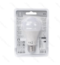 LAMPADINA LED A5 A60 9W ATTACCO E27 - 720 LUMEN - 3000K LUCE CALDA - GRANDE ANGOLO 280 GRADI MISURA D60*H112mm CRI80Ra