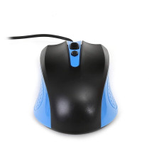 MOUSE OMEGA OTTICO NERO OM05B CON CAVO USB 125CM - 10800DPI - 2 TASTI + ROTELLA SCROLLER - DESIGN SIMMETRICO