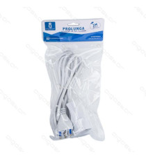 PROLUNGA ELETTRICA 5 METRI - SPINA E PRESA 16A/250V~2P+E MAX 3500W - FILO: H05VV-F 3G1.0mm CON PROTEZIONE BAMBINI PROLUNGA ELETTRICA 5 METRI - SPINA E PRESA 16A/250V~2P+E MAX 3500W - FILO: H05VV-F 3G1.0mm CON PROTEZIONE BAMBINI