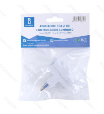 SPINA PIATTA 16A 250V 2P+T NERA MAX 1500W - TIPO ITALIANA - COSTRUITA CON MATERIALI DI ALTA QUALITA' - CERTIFICAZIONE CE