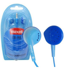 AURICOLARI MAXELL EB-98 SILVER JACK 3,5 303456.00.CN CAVO 120CM EB98S AURICOLARI MAXELL EB-98 SILVER JACK 3,5 303456.00.CN CAVO 120CM EB98S