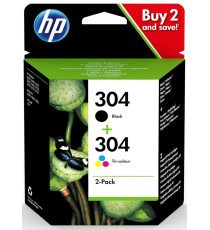 CARTUCCIA HP 304 NERA ORIGINALE PER HP DeskJet 3720 3730 3732 N9K06AE 304BK CAPACITA' 120 PAGINE CARTUCCIA HP 304 NERA ORIGINALE PER HP DeskJet 3720 3730 3732 N9K06AE 304BK CAPACITA' 120 PAGINE
