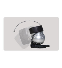 TORCIA LAMPADA LED DA TESTA FRONTALE BLACK 1 LED - 80LM - 1,8W LUCE BIANCA 6500K - DISTANZA 50MT - IPX3 MISURA L70*W70*H55mm TORCIA LAMPADA LED DA TESTA FRONTALE BLACK 1 LED - 80LM - 1,8W LUCE BIANCA 6500K - DISTANZA 50MT - IPX3 MISURA L70*W70*H55mm