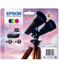 ORIGINALE T502XL NERA C13T02W14020 PER EPSON WORKFORCE 2860,2865,EXPRESSION HOME XP-5100,5105 550 PAGINE 9,2ml 