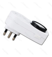 PRESA TEMPORIZZATA CON TIMER MECCANICO GIORNALIERO PRESA 16A Max 3680W - MISURA L7.2*W8.7*H11.8cm