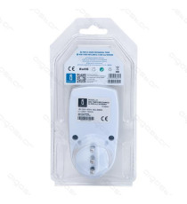 PRESA TEMPORIZZATA CON TIMER MECCANICO GIORNALIERO PRESA 16A Max 3680W - MISURA L7.2*W8.7*H11.8cm