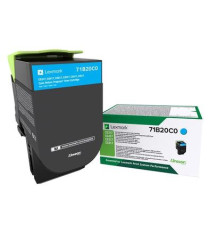 ORIGINALE LEXMARK CS317 NERO 71B20K0 PER LEXMARK CX317 CX417 CX517 CS317 CS417 CS517 CAPACITA' 3.000 PAGINE