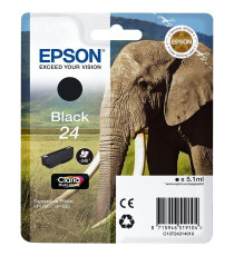 ORIGINALE EPSON T2431 NERA C13T24314012 PER EPSON XP750 XP850 XP860 XP950 XP55 24XL C13T24314010 500 PAGINE 10ml