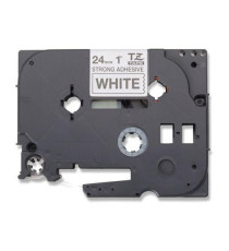 CASSETTA NASTRO TZ-S241 COMPATIBILE BROTHER LAMINATO NERO/BIANCO 18mmX8m TZe-S241 (NERO SU BIANCO) EXTRA STRONG CASSETTA NASTRO TZ-S241 COMPATIBILE BROTHER LAMINATO NERO/BIANCO 18mmX8m TZe-S241 (NERO SU BIANCO) EXTRA STRONG