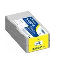 ORIGINALE EPSON SJIC22P(M) MAGENTA C33S020603 PER EPSON COLORWORKS TM C3500 CAPACITA' 32,5ml