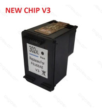 CARTUCCIA HP 302XL NERA RIGENERATA PER HP 3830 3832 4650 1110 2130 3630 4520 F6U68AE CAPACITA' 15ML  480 PAGINE CARTUCCIA HP 302XL NERA RIGENERATA PER HP 3830 3832 4650 1110 2130 3630 4520 F6U68AE CAPACITA' 15ML  480 PAGINE