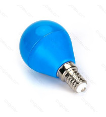 LAMPADINA LED LUCE ROSSA A5 G45 4W ATTACCO E14 - GRANDE ANGOLO 230 MISURA D45*H80mm (EQUIVALENTE A 30W AD INCADESCENZA)