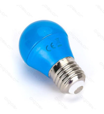 LAMPADINA LED LUCE ROSSA A5 G45 4W ATTACCO E27 - GRANDE ANGOLO 230 MISURA D45*H80mm (EQUIVALENTE A 30W AD INCADESCENZA)