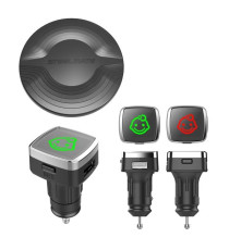 KIT CONNETTORE ANTENNA TV 3PZ 9.5MM SDOPPIATORE DUPLICATORE A T (2M-1F) + 2 CONNETTORI SPINE (F) CONNETTORI TV JACK