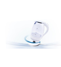 BOLLITORE ELETTRICO IN PLASTICA BIANCO E GRIGIO - 110W  - CAPACITA' 1 LITRO - SPEGNIMENTO AUTOMATICO A BOLLITURA BOLLITORE ELETTRICO IN PLASTICA BIANCO E GRIGIO - 110W  - CAPACITA' 1 LITRO - SPEGNIMENTO AUTOMATICO A BOLLITURA