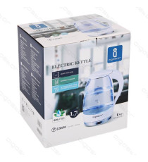 BOLLITORE ELETTRICO IN PLASTICA BIANCO E GRIGIO - 110W  - CAPACITA' 1 LITRO - SPEGNIMENTO AUTOMATICO A BOLLITURA BOLLITORE ELETTRICO IN PLASTICA BIANCO E GRIGIO - 110W  - CAPACITA' 1 LITRO - SPEGNIMENTO AUTOMATICO A BOLLITURA