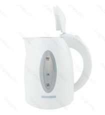 BOLLITORE ELETTRICO IN PLASTICA BIANCO E GRIGIO - 1100W  - CAPACITA' 1 LITRO - SPEGNIMENTO AUTOMATICO A BOLLITURA BOLLITORE ELETTRICO IN PLASTICA BIANCO E GRIGIO - 1100W  - CAPACITA' 1 LITRO - SPEGNIMENTO AUTOMATICO A BOLLITURA