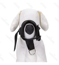MUSERUOLA IN NYLON REGOLABILE PER CANI MISURA L W2.5 MUSO DA 18-30cm - COLLO DA 16-28CM CON IMBOTTITURA - NOBLEZA