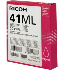 ORIGINALE RICOH GC41C GEL CIANO 405766 PER RICOH Aficio SG 3110DN SG 3100SNW 3110SFNW SG2100N 7100DN GC-41C 2500 PAGINE 