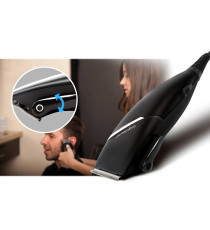TAGLIACAPELLI E REGOLABARBA ELETTRICO NERO 15W - 4 PETTINI GUIDA DI DIVERSE MISURE - MOTORE POTENTE - CERTIFICATO AIGOSTAR TAGLIACAPELLI E REGOLABARBA ELETTRICO NERO 15W - 4 PETTINI GUIDA DI DIVERSE MISURE - MOTORE POTENTE - CERTIFICATO AIGOSTAR