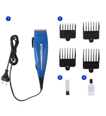 TAGLIACAPELLI E REGOLABARBA ELETTRICO NERO 15W - 4 PETTINI GUIDA DI DIVERSE MISURE - MOTORE POTENTE - CERTIFICATO AIGOSTAR TAGLIACAPELLI E REGOLABARBA ELETTRICO NERO 15W - 4 PETTINI GUIDA DI DIVERSE MISURE - MOTORE POTENTE - CERTIFICATO AIGOSTAR