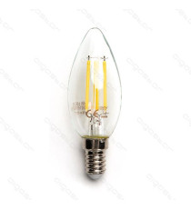 LAMPADINA LED FILAMENTO G45 4W ATTACCO E14 470 LUMEN 2700K LUCE CALDA D45*H78mm ANGOLO 360 GRADI EQUIVALE A 40W AD INCADESCENZA LAMPADINA LED FILAMENTO G45 4W ATTACCO E14 470 LUMEN 2700K LUCE CALDA D45*H78mm ANGOLO 360 GRADI EQUIVALE A 40W AD INCADESCENZA