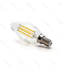 LAMPADINA LED FILAMENTO G45 4W ATTACCO E14 470 LUMEN 2700K LUCE CALDA D45*H78mm ANGOLO 360 GRADI EQUIVALE A 40W AD INCADESCENZA LAMPADINA LED FILAMENTO G45 4W ATTACCO E14 470 LUMEN 2700K LUCE CALDA D45*H78mm ANGOLO 360 GRADI EQUIVALE A 40W AD INCADESCENZA