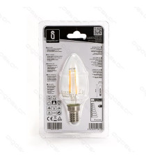 LAMPADINA LED FILAMENTO G45 4W ATTACCO E14 470 LUMEN 2700K LUCE CALDA D45*H78mm ANGOLO 360 GRADI EQUIVALE A 40W AD INCADESCENZA LAMPADINA LED FILAMENTO G45 4W ATTACCO E14 470 LUMEN 2700K LUCE CALDA D45*H78mm ANGOLO 360 GRADI EQUIVALE A 40W AD INCADESCENZA