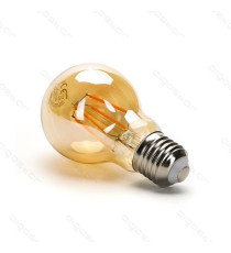 LAMPADINA LED FILAMENTO AMBRATA G45 4W ATTACCO E27 420 LUMEN 2200K LUCE CALDA D45*H73mm ANGOLO 360° EQUIVALE 37W INCADESCENZA LAMPADINA LED FILAMENTO AMBRATA G45 4W ATTACCO E27 420 LUMEN 2200K LUCE CALDA D45*H73mm ANGOLO 360° EQUIVALE 37W INCADESCENZA