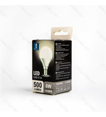 LAMPADINA LED A5 G45 4W ATTACCO E14 320 LUMEN COLOR BOX 3000K LUCE CALDA ANGOLO 230 MISURA D45*H80mm EQUIVALE 30W INCANDESCENZA  LAMPADINA LED A5 G45 4W ATTACCO E14 320 LUMEN COLOR BOX 3000K LUCE CALDA ANGOLO 230 MISURA D45*H80mm EQUIVALE 30W INCANDESCENZA