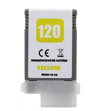 CARTUCCIA PFI-120Y GIALLA 2888C001 PIGMENTATO COMPATIBILE PER CANON imagePROGRAF TM-200,TM-205,TM-300,TM-305 PFI120 130ml CARTUCCIA PFI-120Y GIALLA 2888C001 PIGMENTATO COMPATIBILE PER CANON imagePROGRAF TM-200,TM-205,TM-300,TM-305 PFI120 130ml