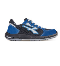 Calzatura di sicurezza Sky Plus S1P SRC - pelle scamosciata - taglia 47 - blu/nero - U-Power