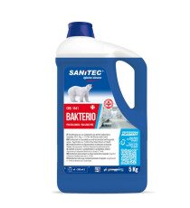 Detergente disinfettante Bakterio - 5 L - pino balsamico - Sanitec Detergente disinfettante Bakterio - 5 L - pino balsamico - Sanitec