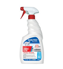 Detergente alcolico per superfici e tessuti Sanialc Ultra - 750 ml - Sanitec Detergente alcolico per superfici e tessuti Sanialc Ultra - 750 ml - Sanitec