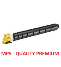 TONER TK8800Y GIALLO MPS QUALITY PREMIUM 1T02RRANL0 COMPATIBILE PER KYOCERA ECOSYS P 8060 cdn TK-8800 CAPACITA' 20.000 PAGINE