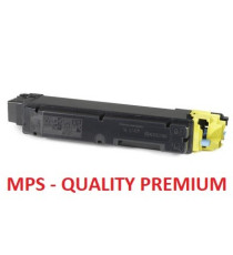 TONER TK5140 GIALLO COMPATIBILE MPS QUALITY PREMIUM 1T02NRANL0 PER KYOCERA ECOSYS M6530cdn M6030cdn P6130 CAPACITA 5.000 PAGINE