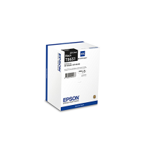 EPSON T8651 XXL NERA ORIGINALE C13T865140 CARTUCCIA ORIGINALE PER EPSON WORKFORCE Pro WF-M5190DW,WF-M5690DW 221ML 10.000 PAGINE
